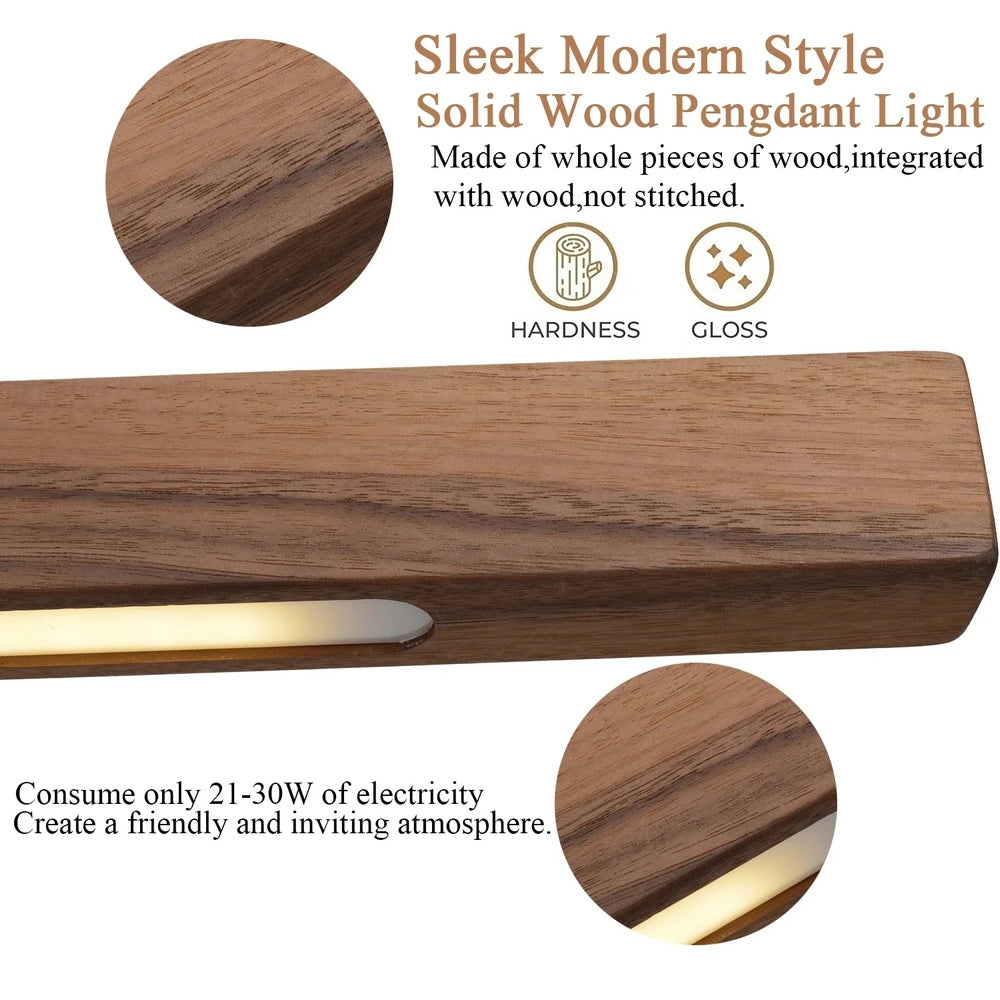 Wooden Pendant Lights Hanging Lamp