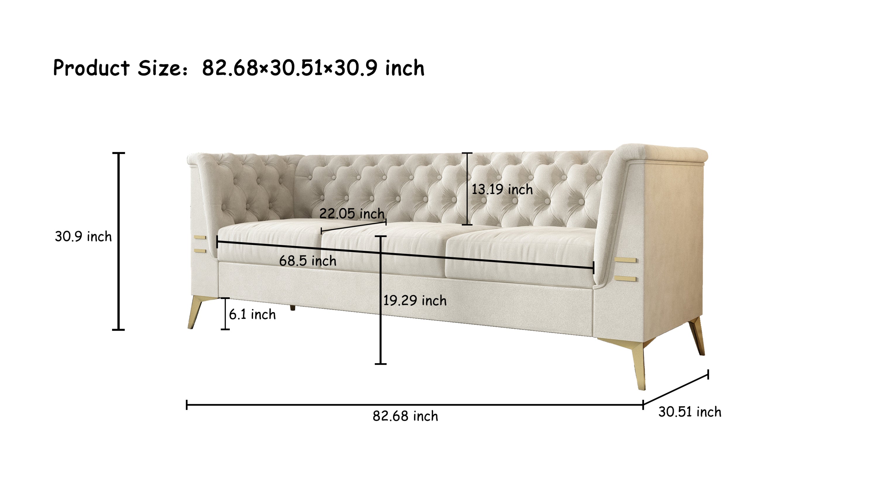 Victoria Chesterfield Sofa