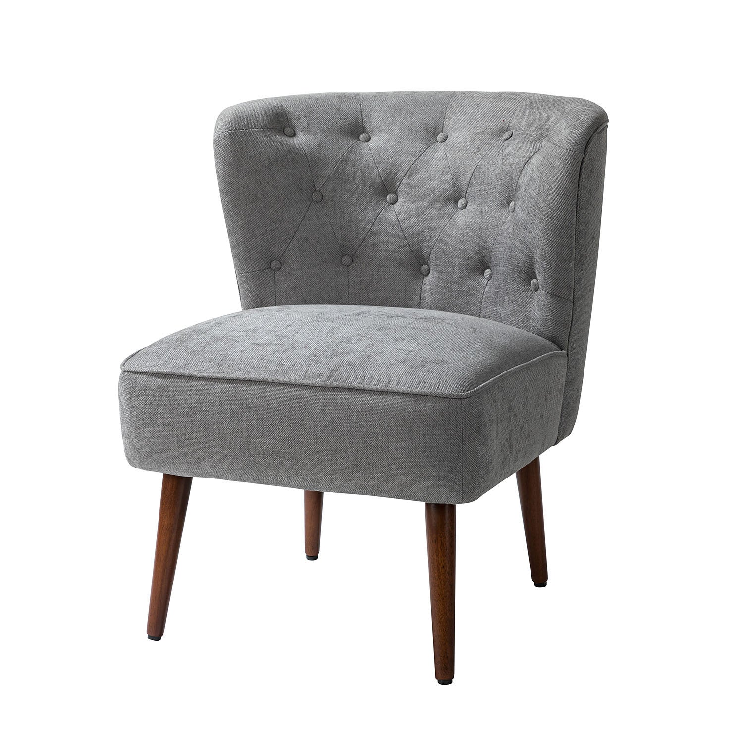 Grey Caporaso Contemporary Side Chair