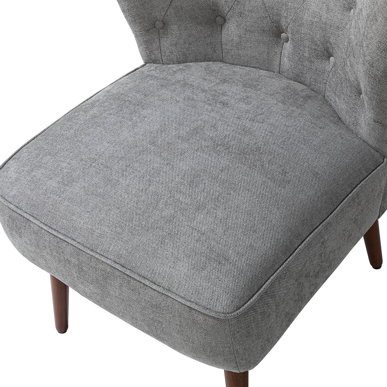 Grey Caporaso Contemporary Side Chair