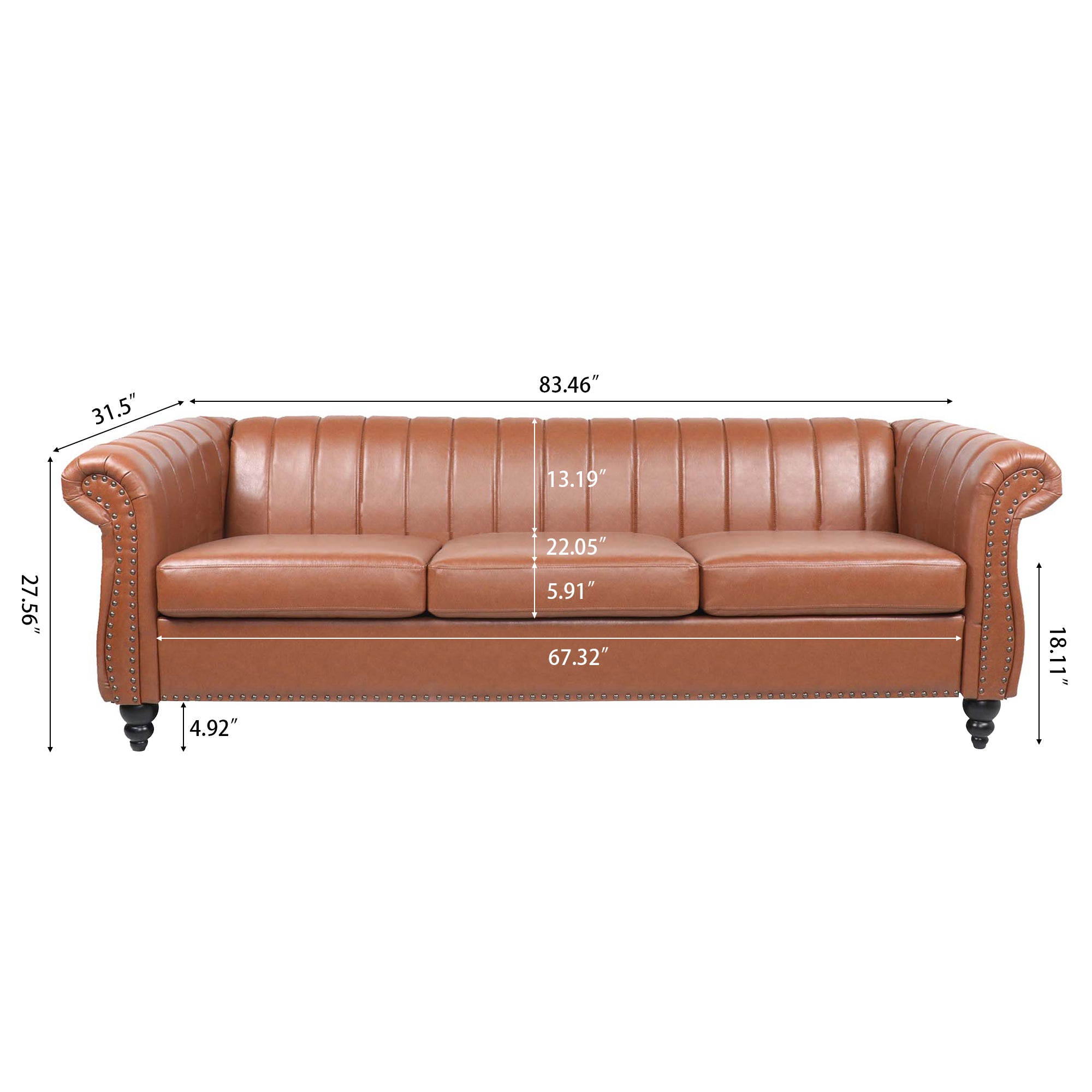 Charleston Chesterfield Sofa