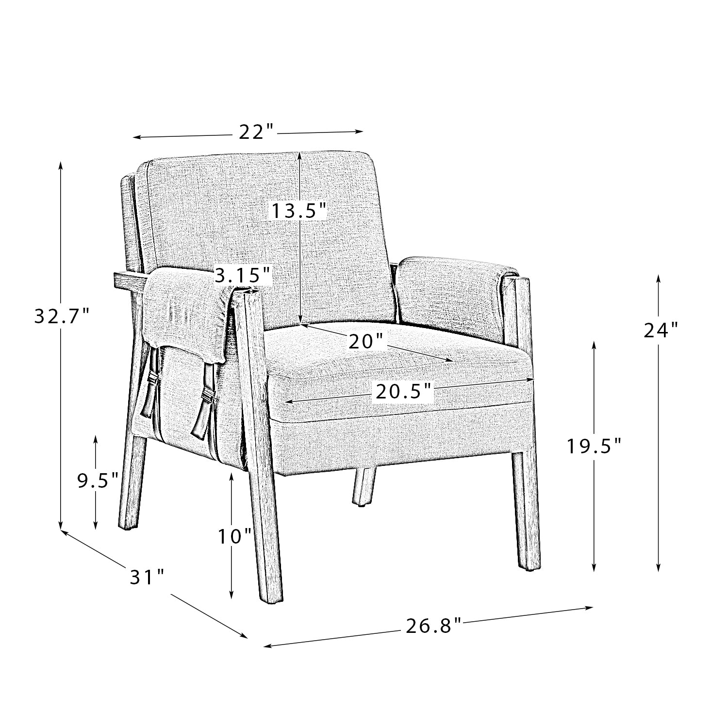 Misty Josephine Chair