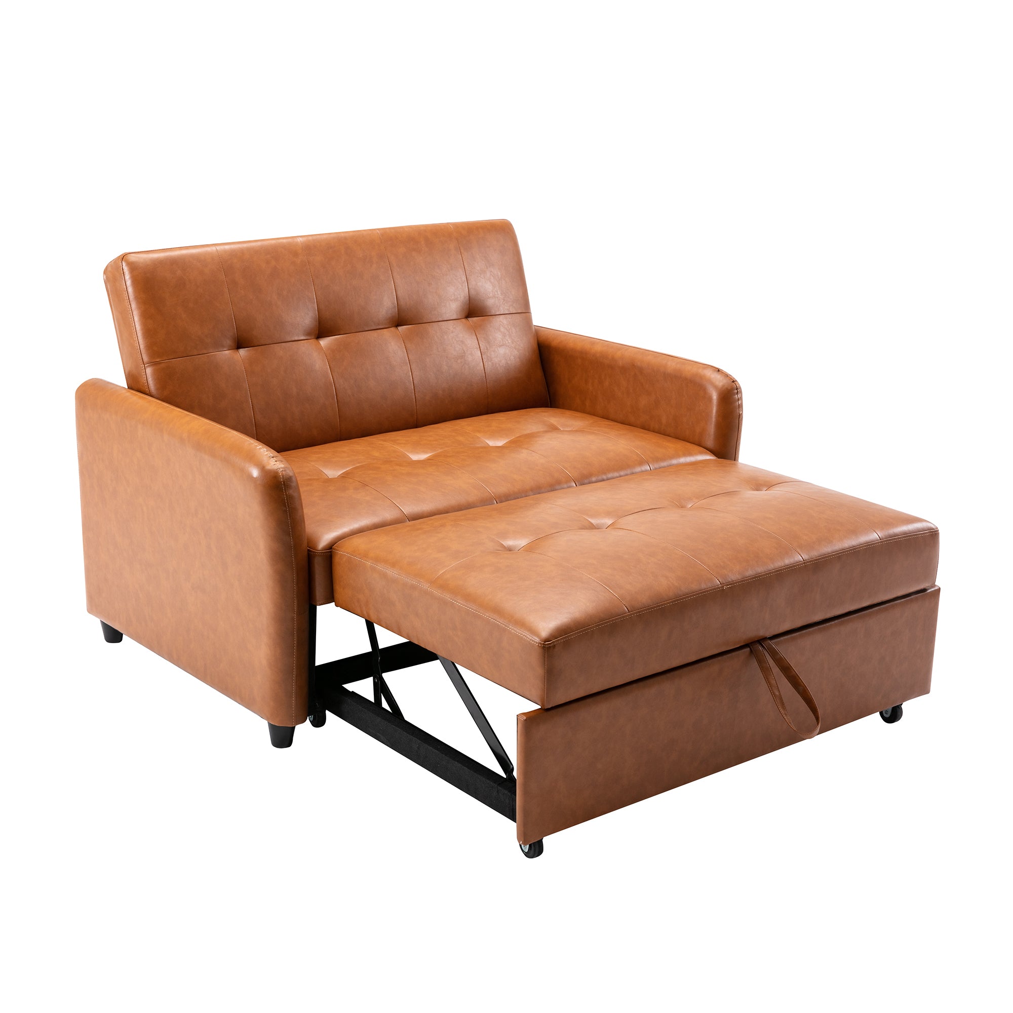 Adjustable Oversized Armchair Sleeper with USB Ports