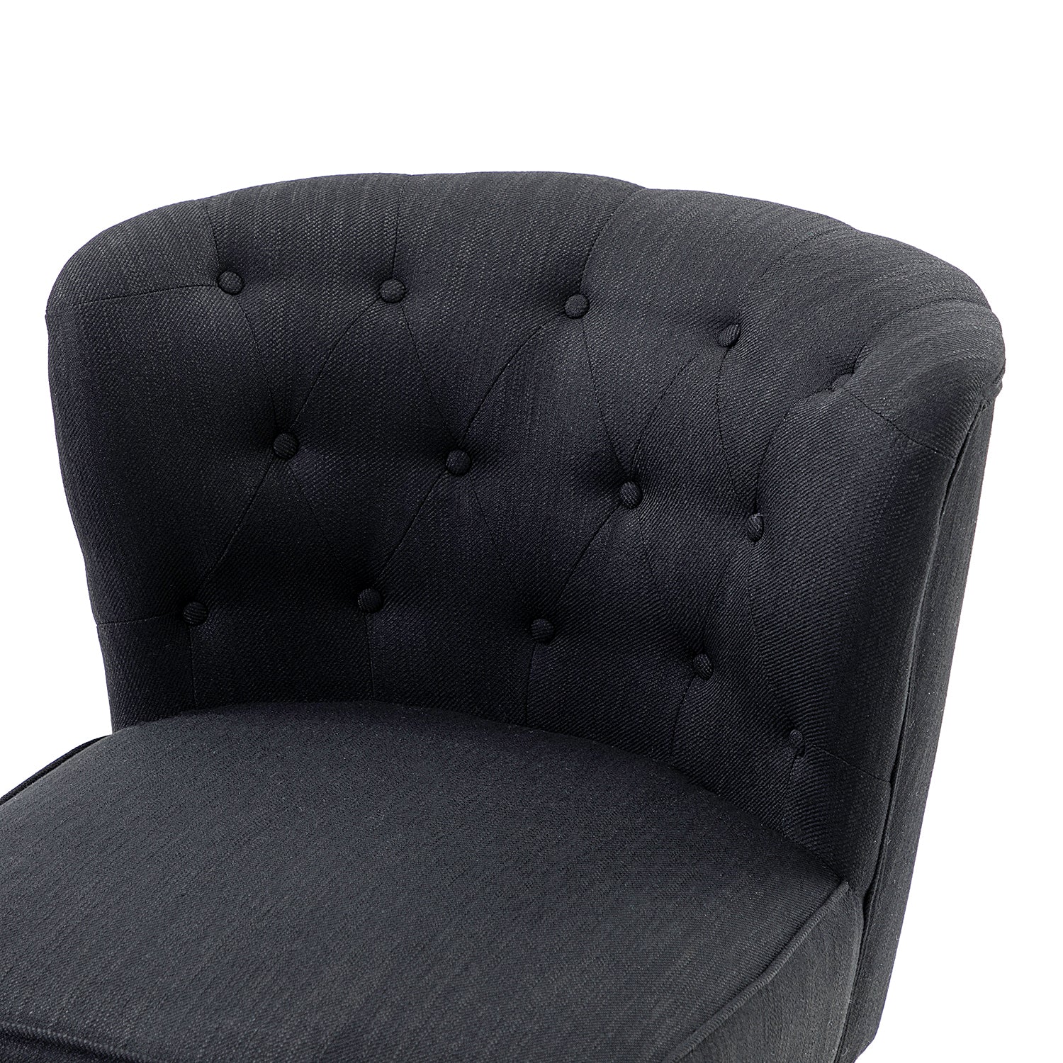 Black Caporaso Contemporary Side Chair