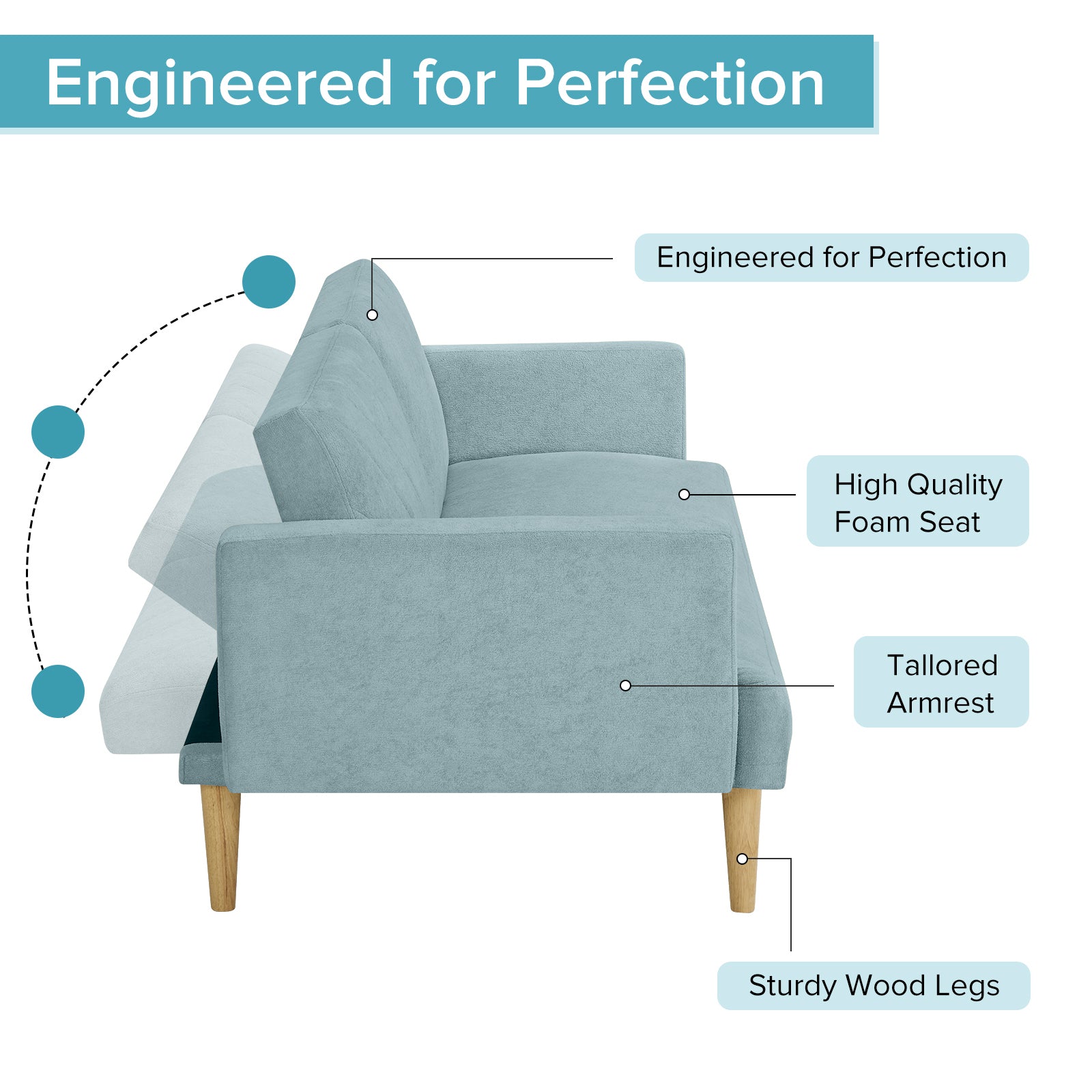 Kolson Futon Sofa Bed