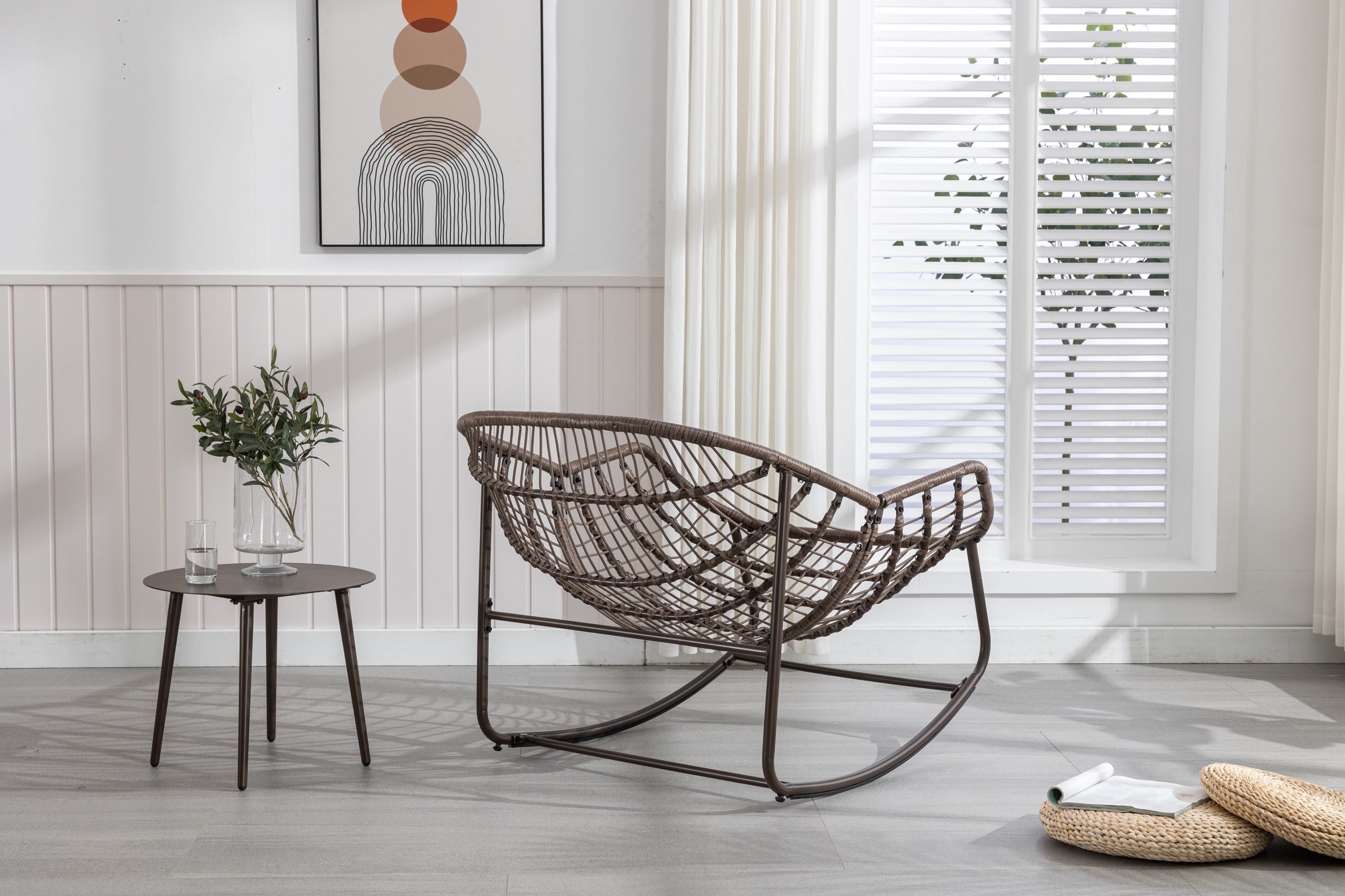 Rattan Olive Chair