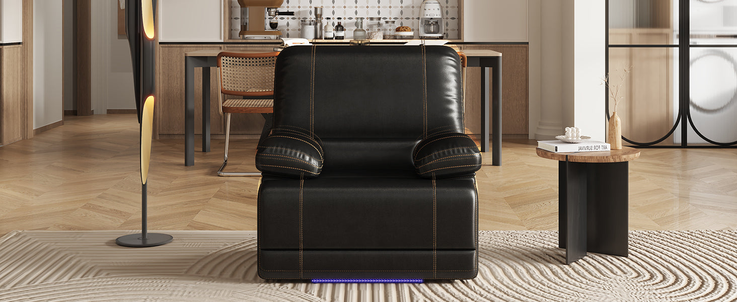 Merienne Leather Recliner Chair