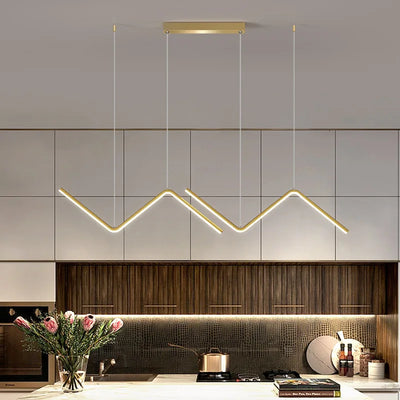 LED Long Line Pendant Light