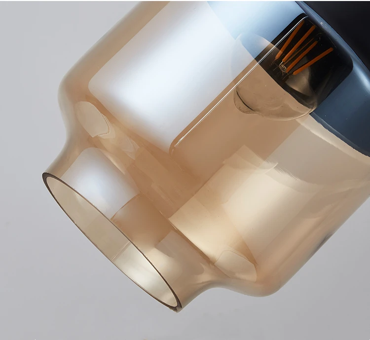 Modern Glass Hanging LED Light
