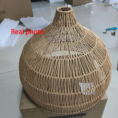 Japanese Paper Rope Lamps