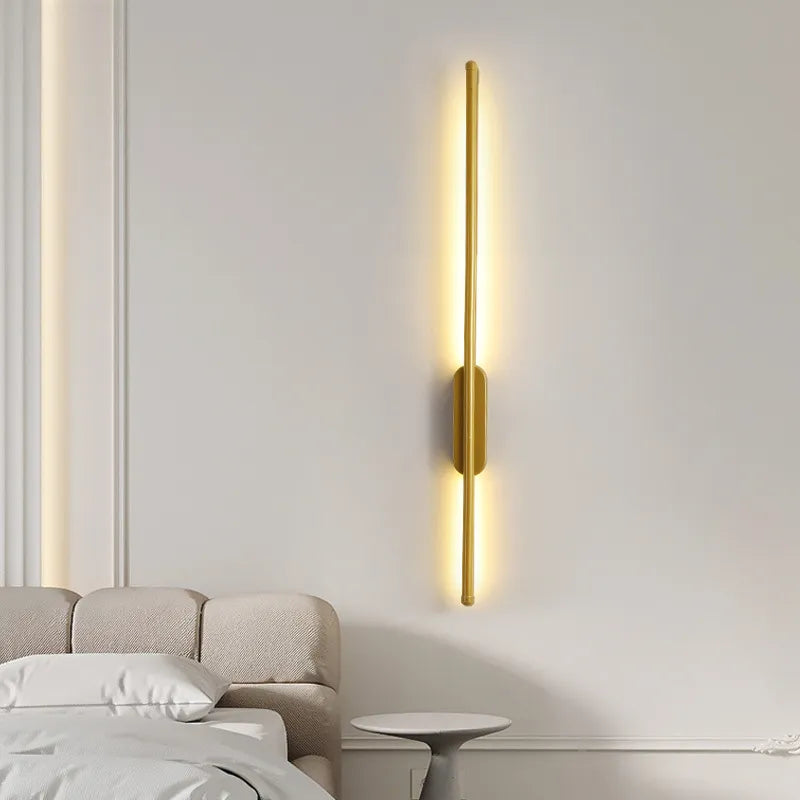 Strip LED Copper Wall Light