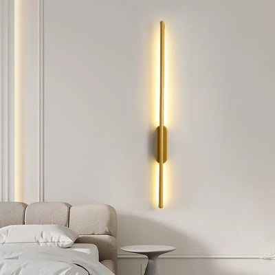 Strip LED Copper Wall Light