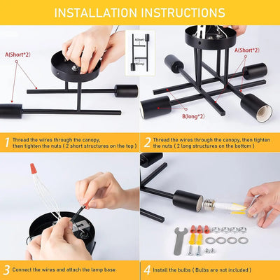 Mid Century Modern Chandelier