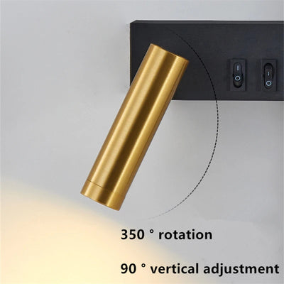 Nordic Rotatable LED Wall Lamp