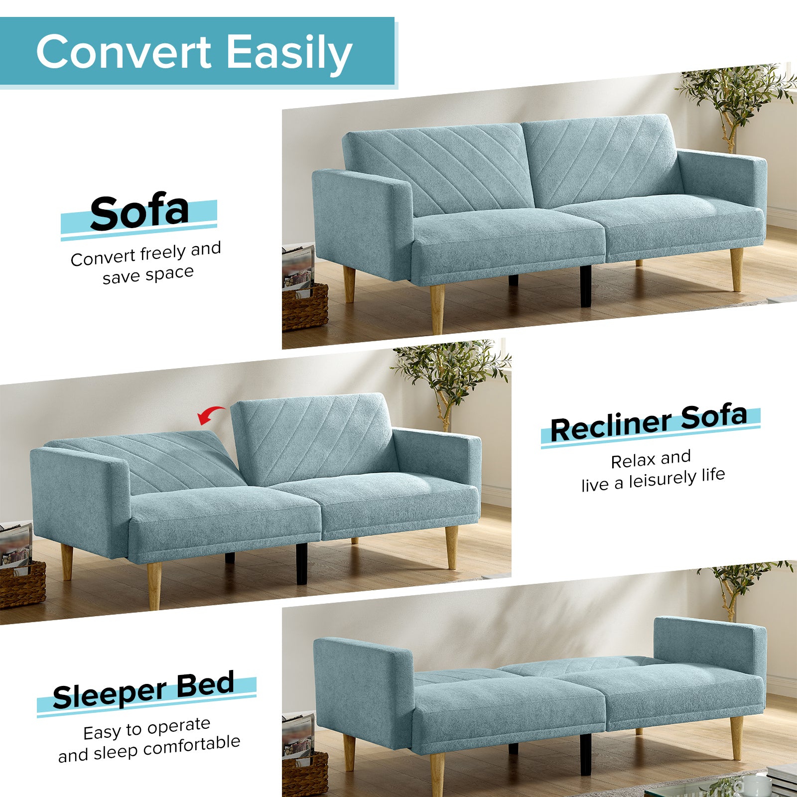 Kolson Futon Sofa Bed