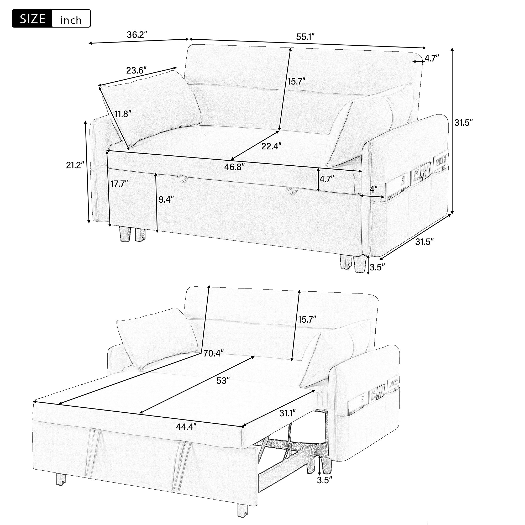 Madison Sofa Bed