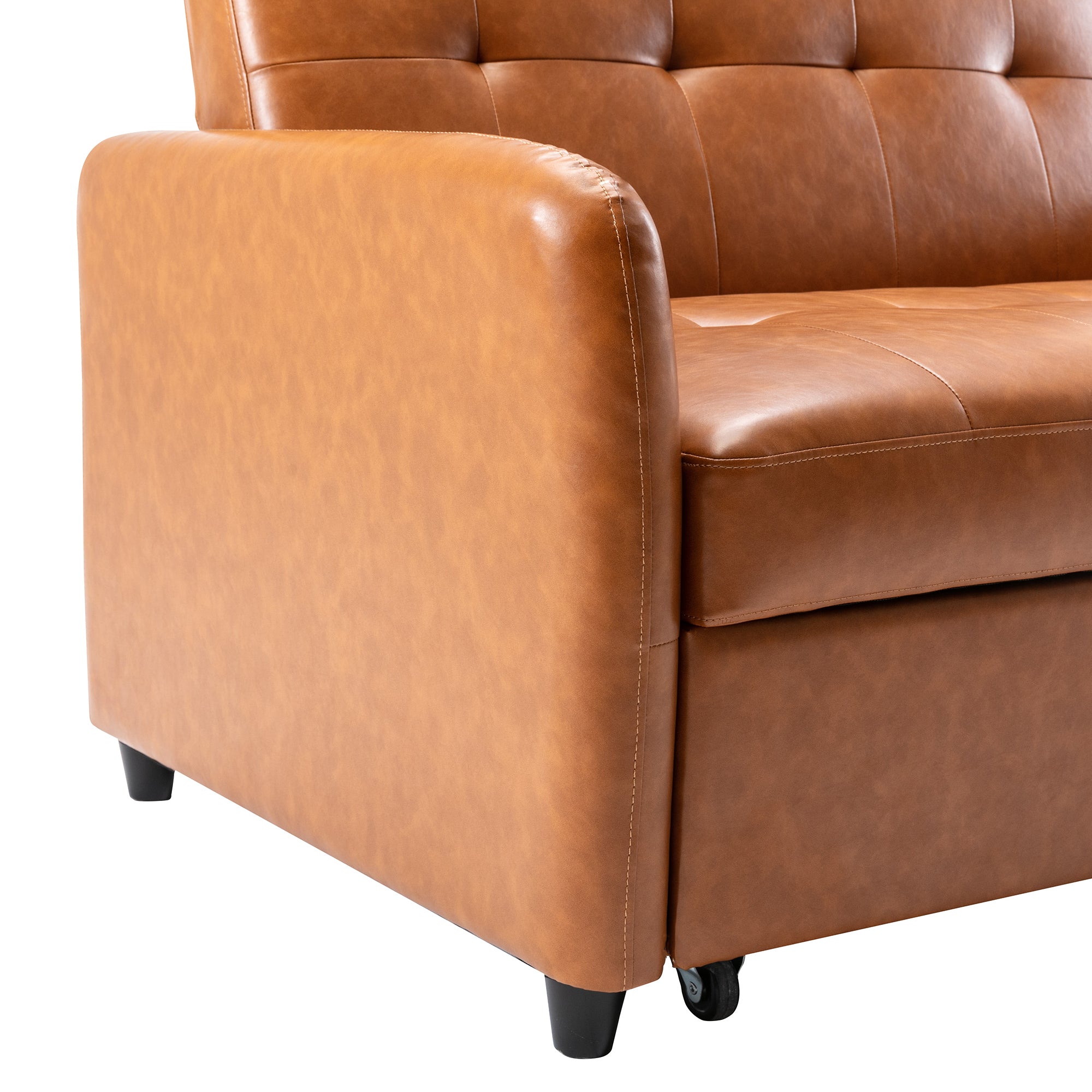 Adjustable Oversized Armchair Sleeper with USB Ports