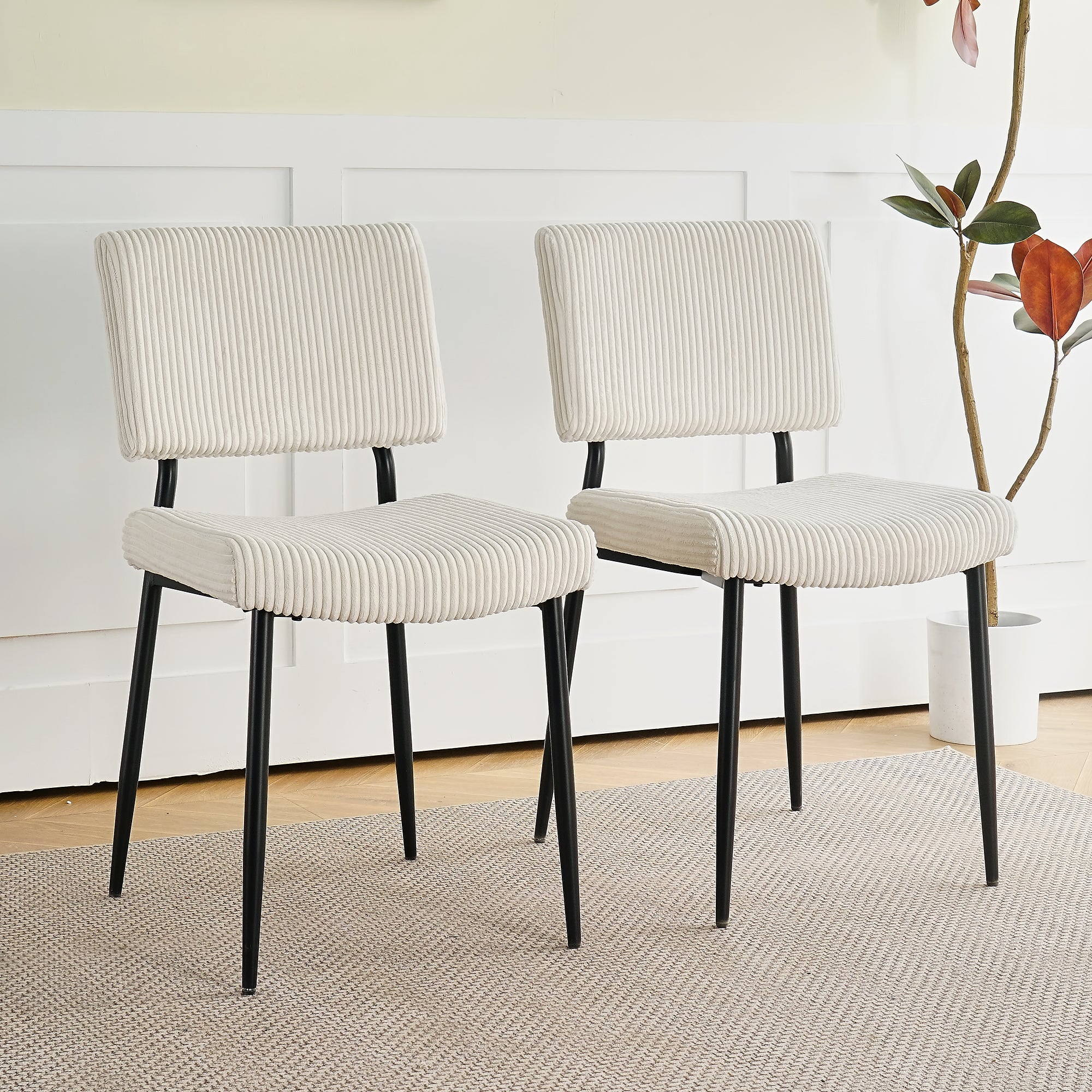 Genos Upholstered Chairs (Set of 2)