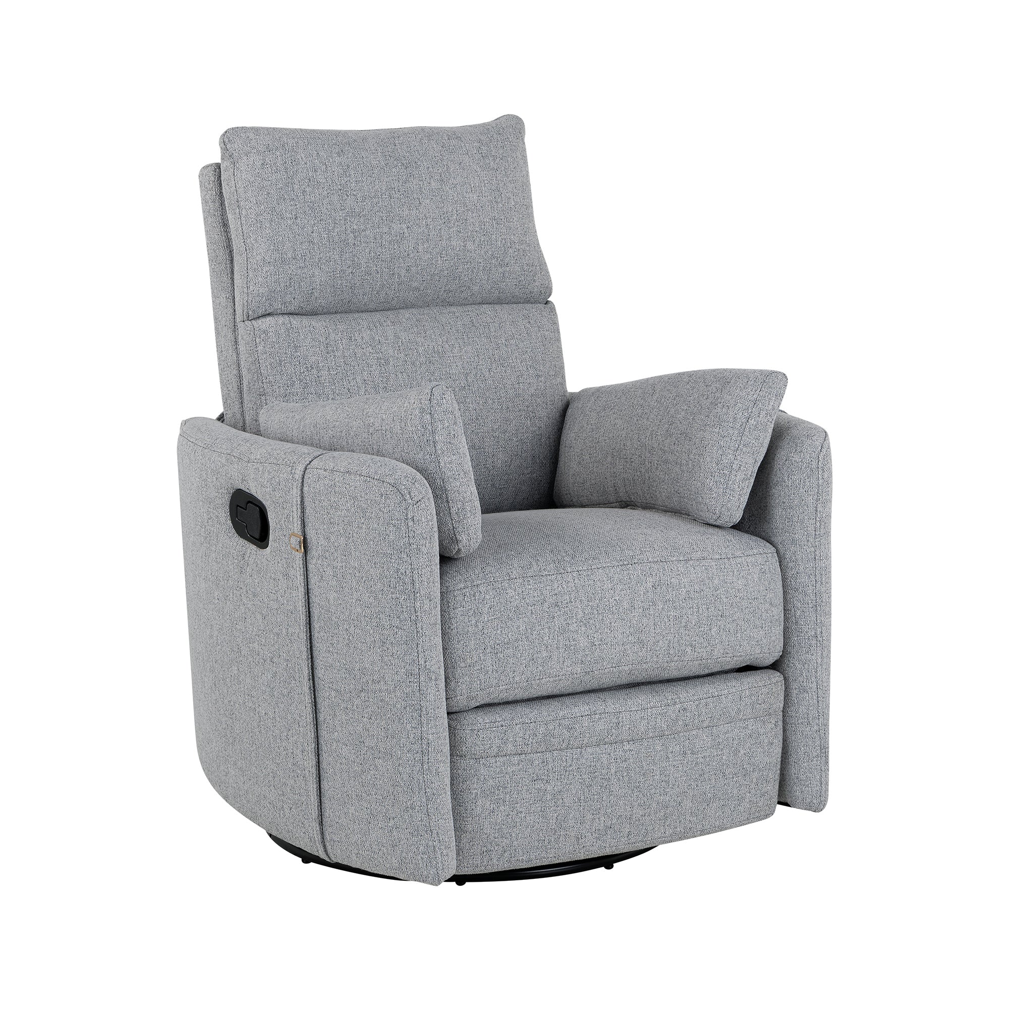 Leino Swivel Chair with Pillows