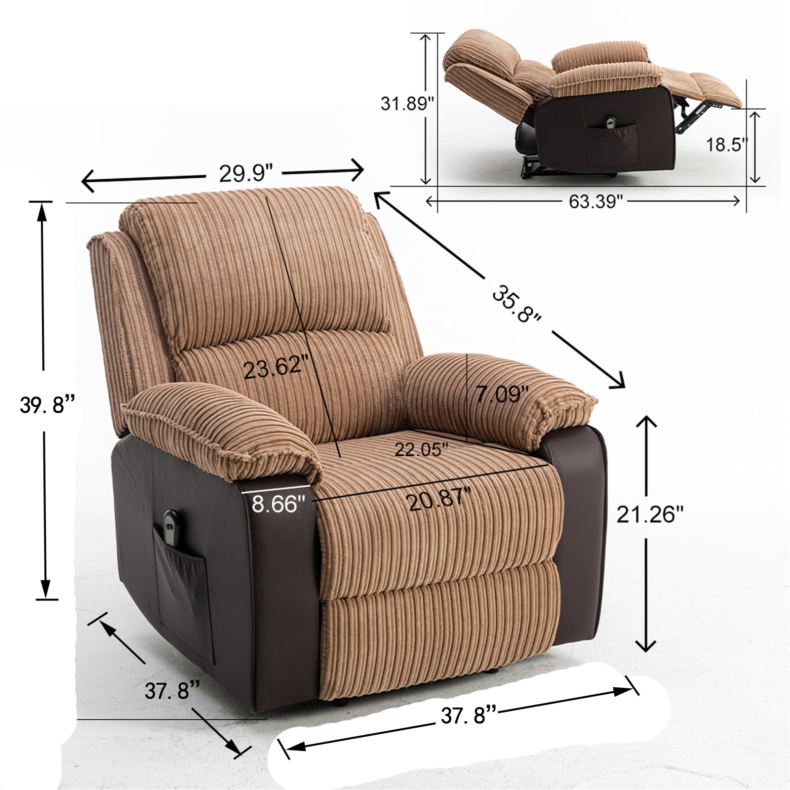 Nuelo Recliner Sofa Chair