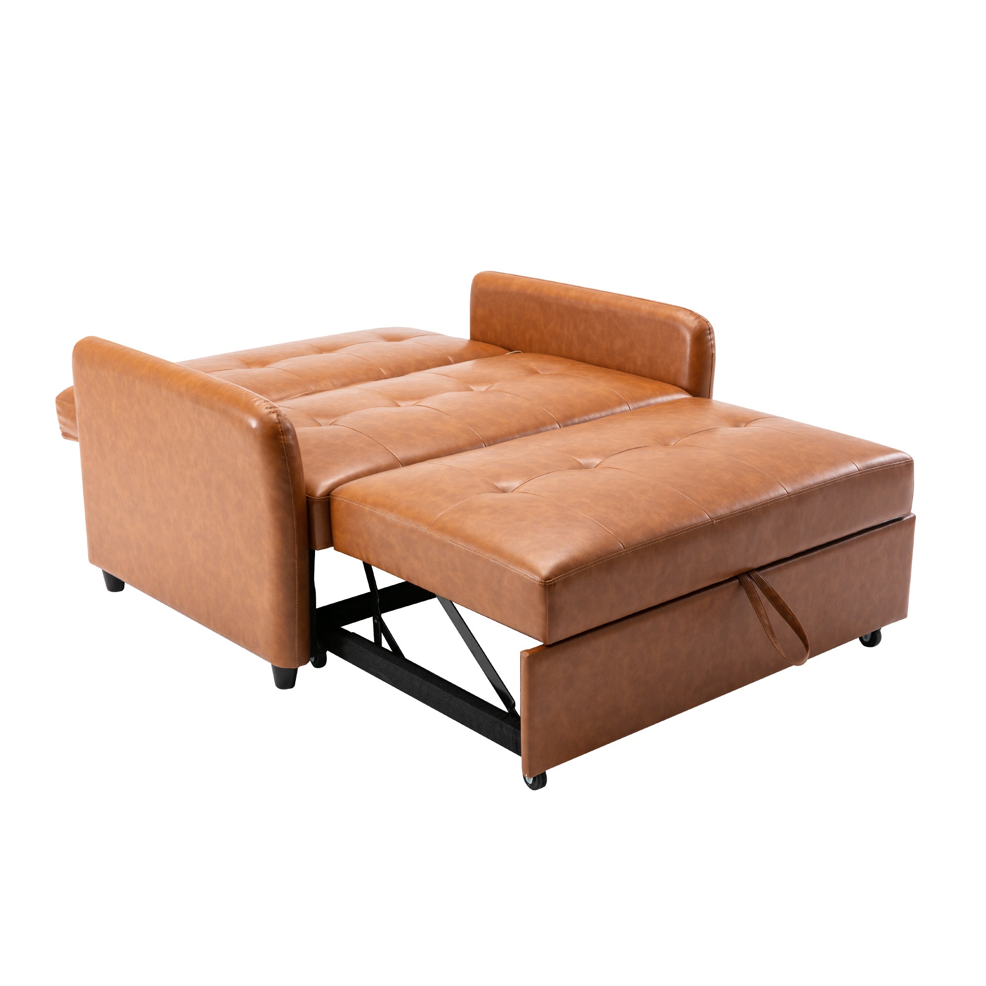 Adjustable Oversized Armchair Sleeper with USB Ports