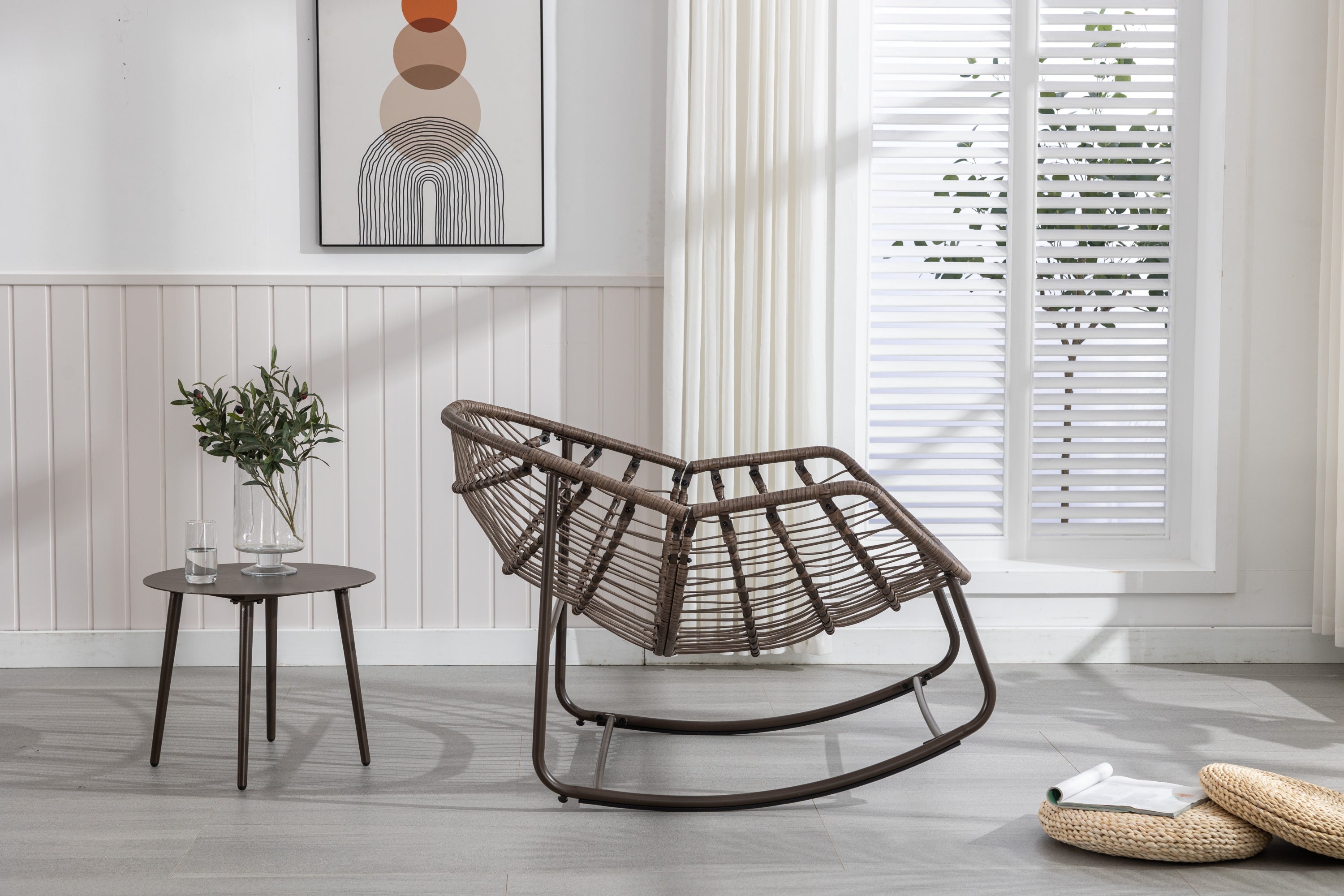 Rattan Olive Chair