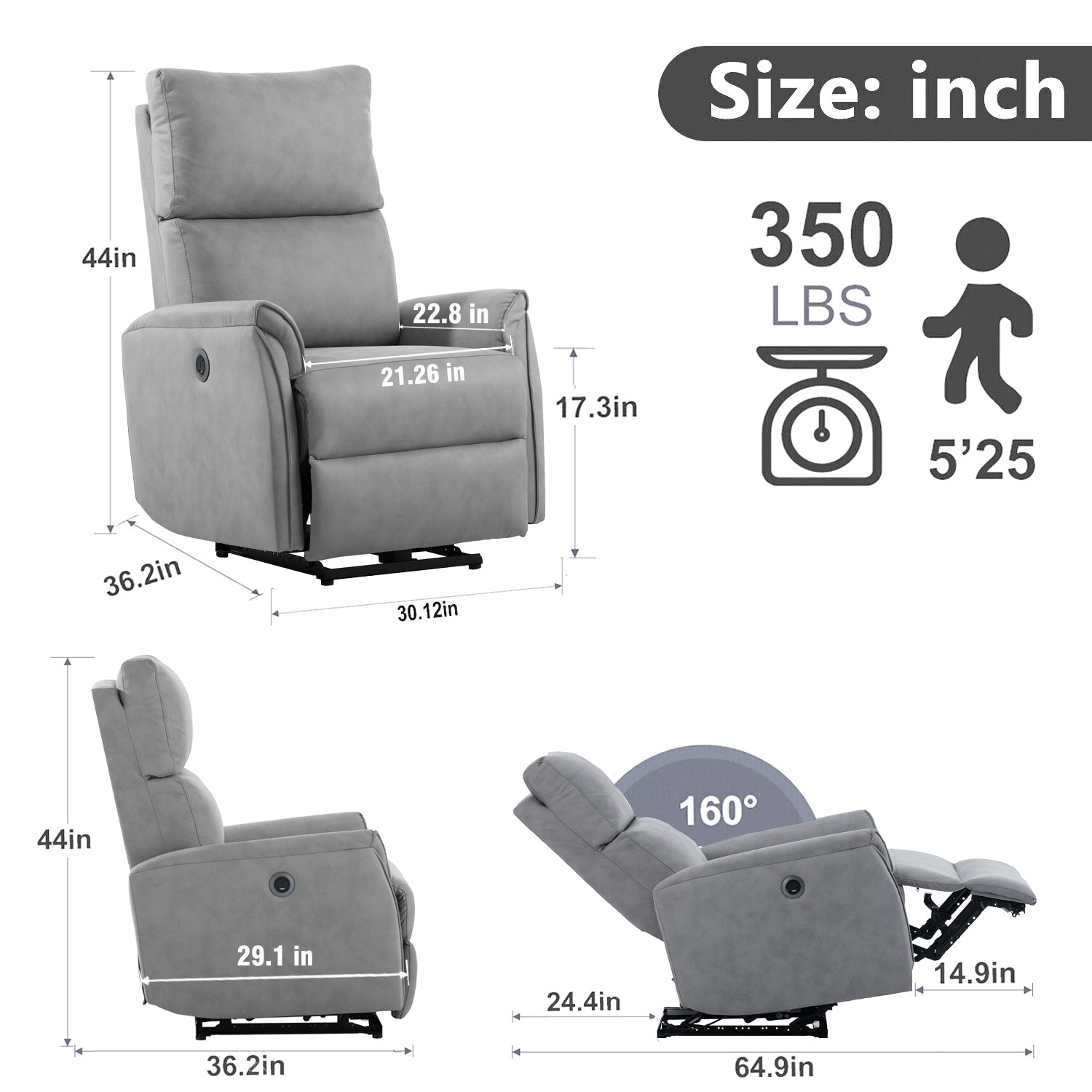 Thiery Electric Recliner Chair