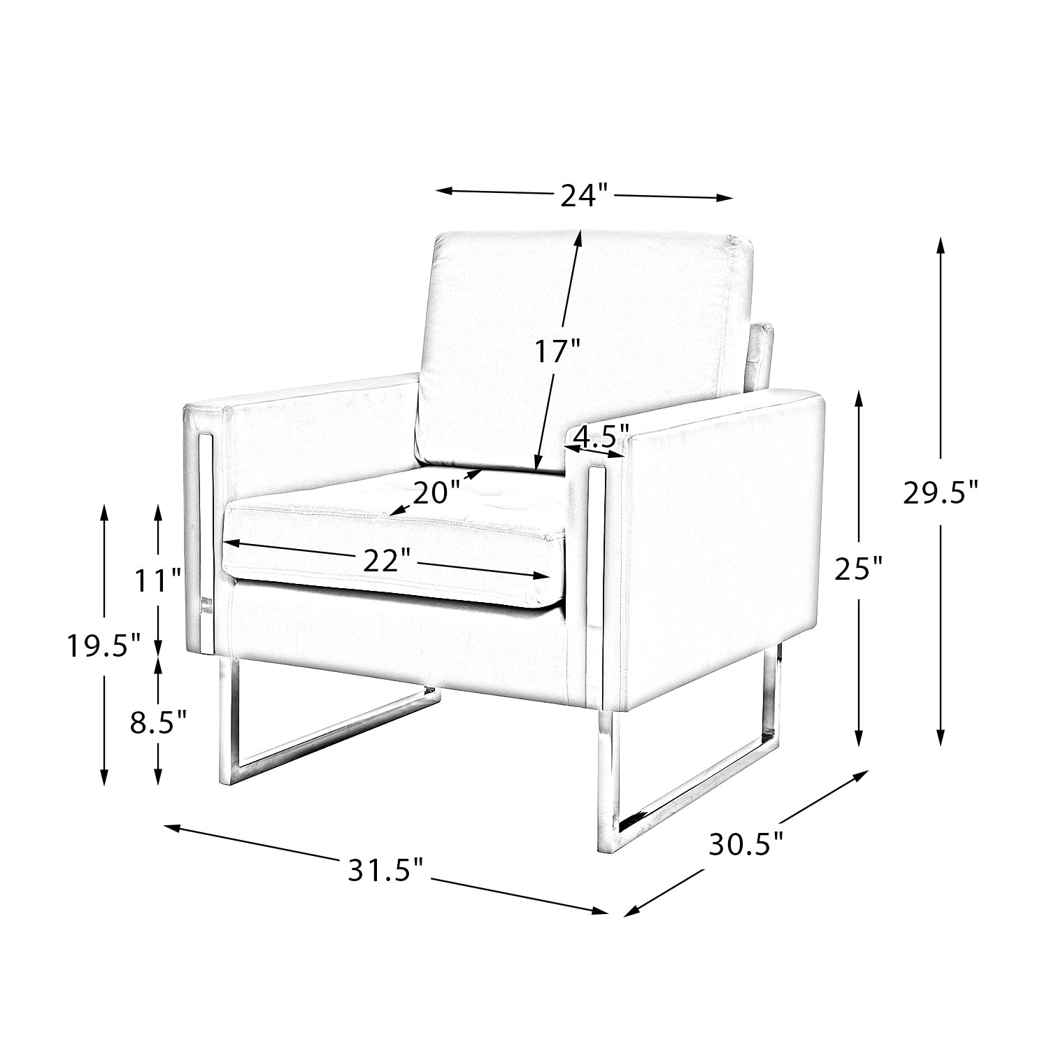 Salomone Club Chair